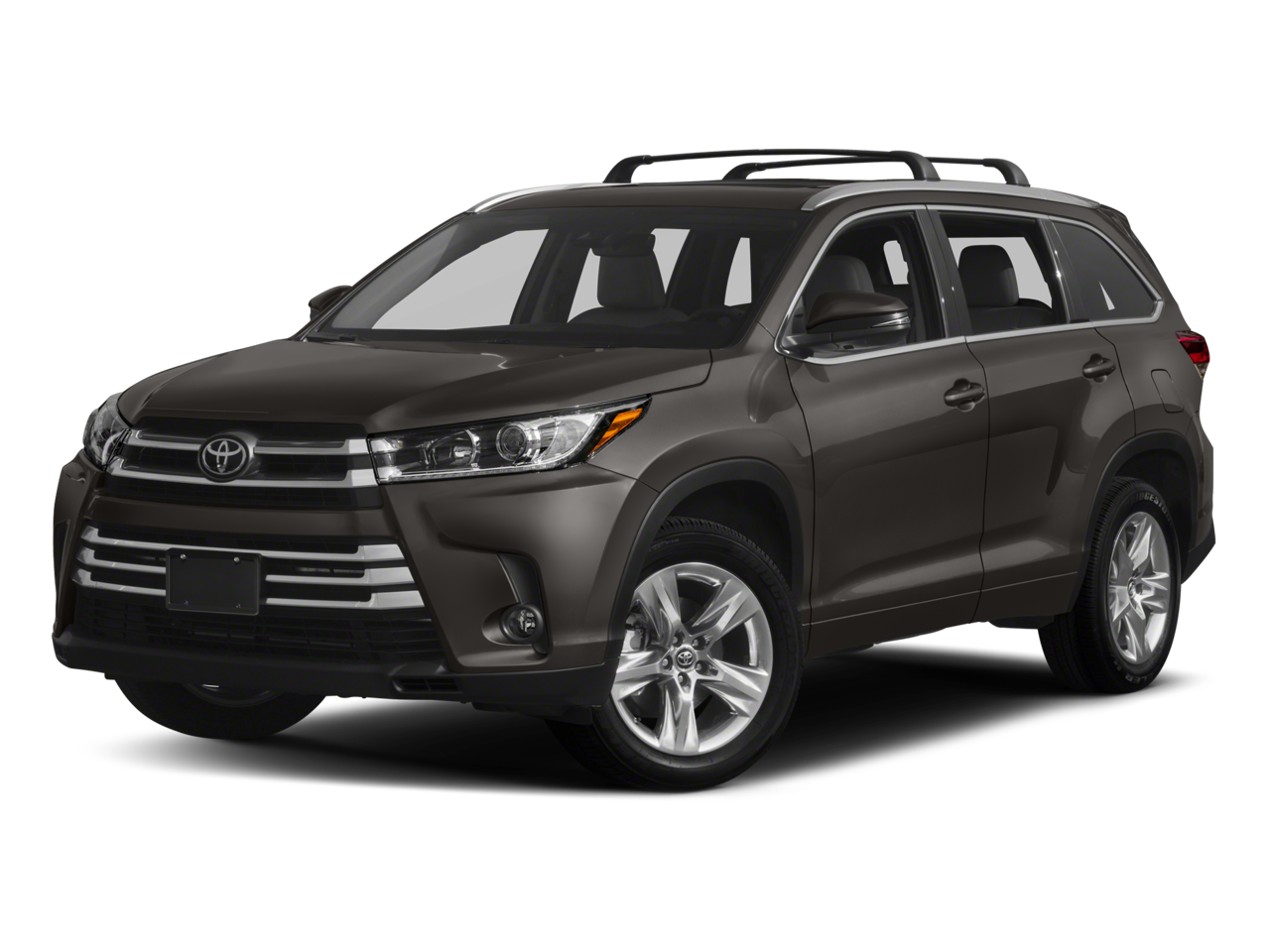 2017 Toyota Highlander LIMITED SPORT UTILITY 4D in White — front three-quarter view