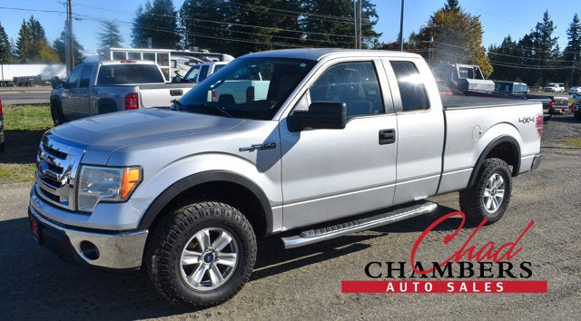 2010 Ford F-150 XLT PICKUP 4D 6 1/2 FT in Silver — front three-quarter view
