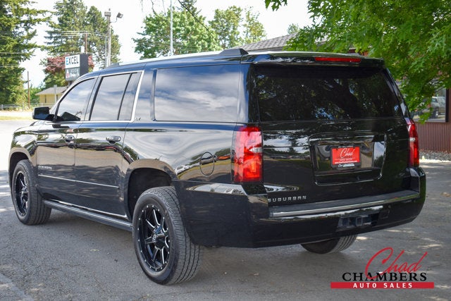 2016 Chevrolet Suburban — rear three-quarter view